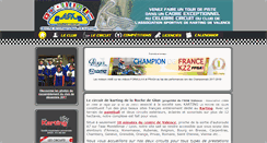 Desktop Screenshot of kartingvalence.com